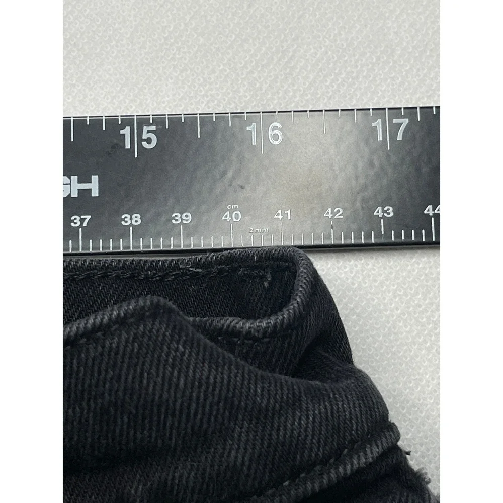 Abercrombie & Fitch Jeans WOMENS 32/14R 90s Straight Ultra High Rise Distressed - Picture 14 of 16